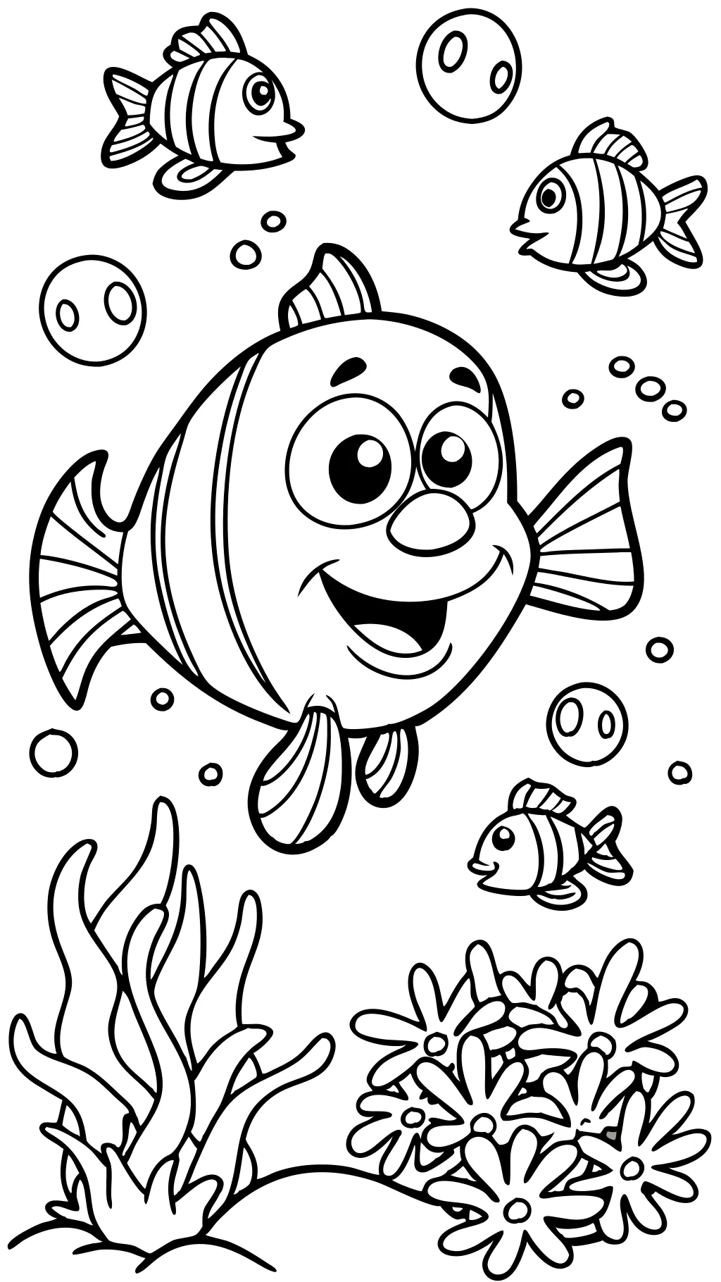 find nemo coloring pages